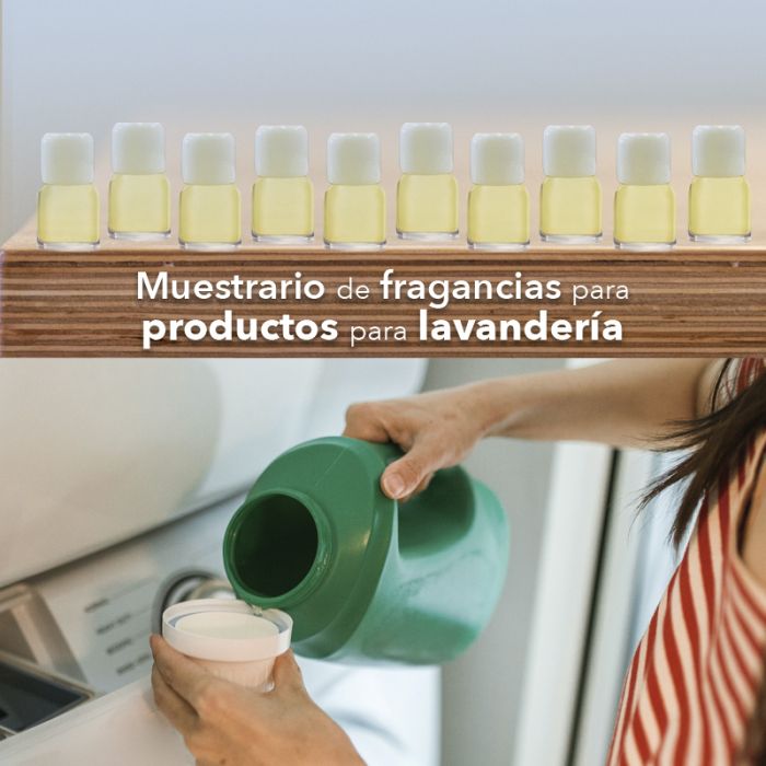 Muestrario fragancias para suavizante de telas - 10 Pz