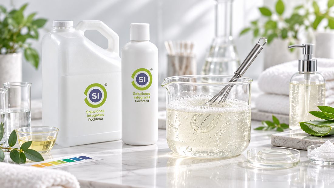 Cómo hacer shampoo líquido: tensioactivos, pH y viscosidad sin adivinar