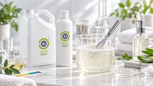 Cómo hacer shampoo líquido: tensioactivos, pH y viscosidad sin adivinar