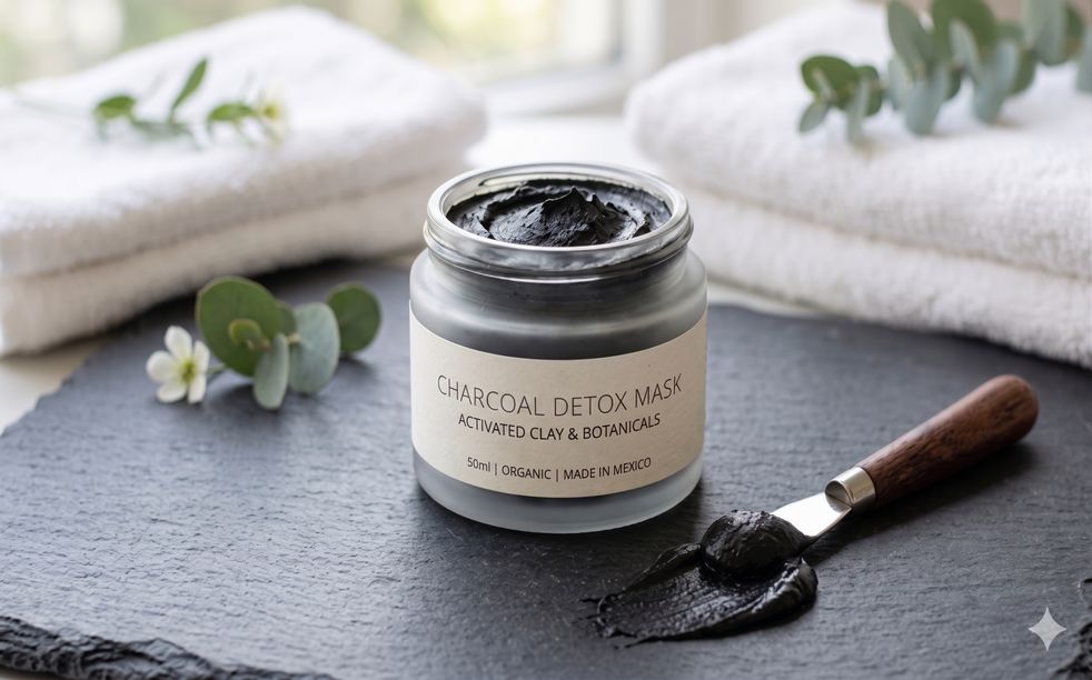 Carbón activado: un ingrediente en tendencia para mascarillas y exfoliantes faciales