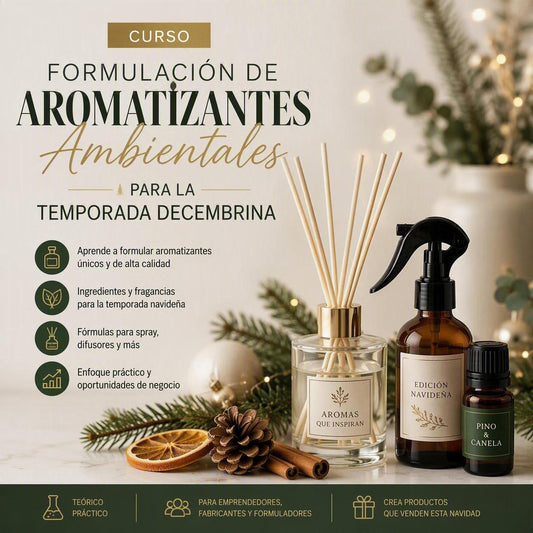 Fragancias de Navidad: Aprende a Crear Aromatizantes Ambientales para la Temporada Decembrina