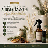 Fragancias de Navidad: Aprende a Crear Aromatizantes Ambientales para la Temporada Decembrina