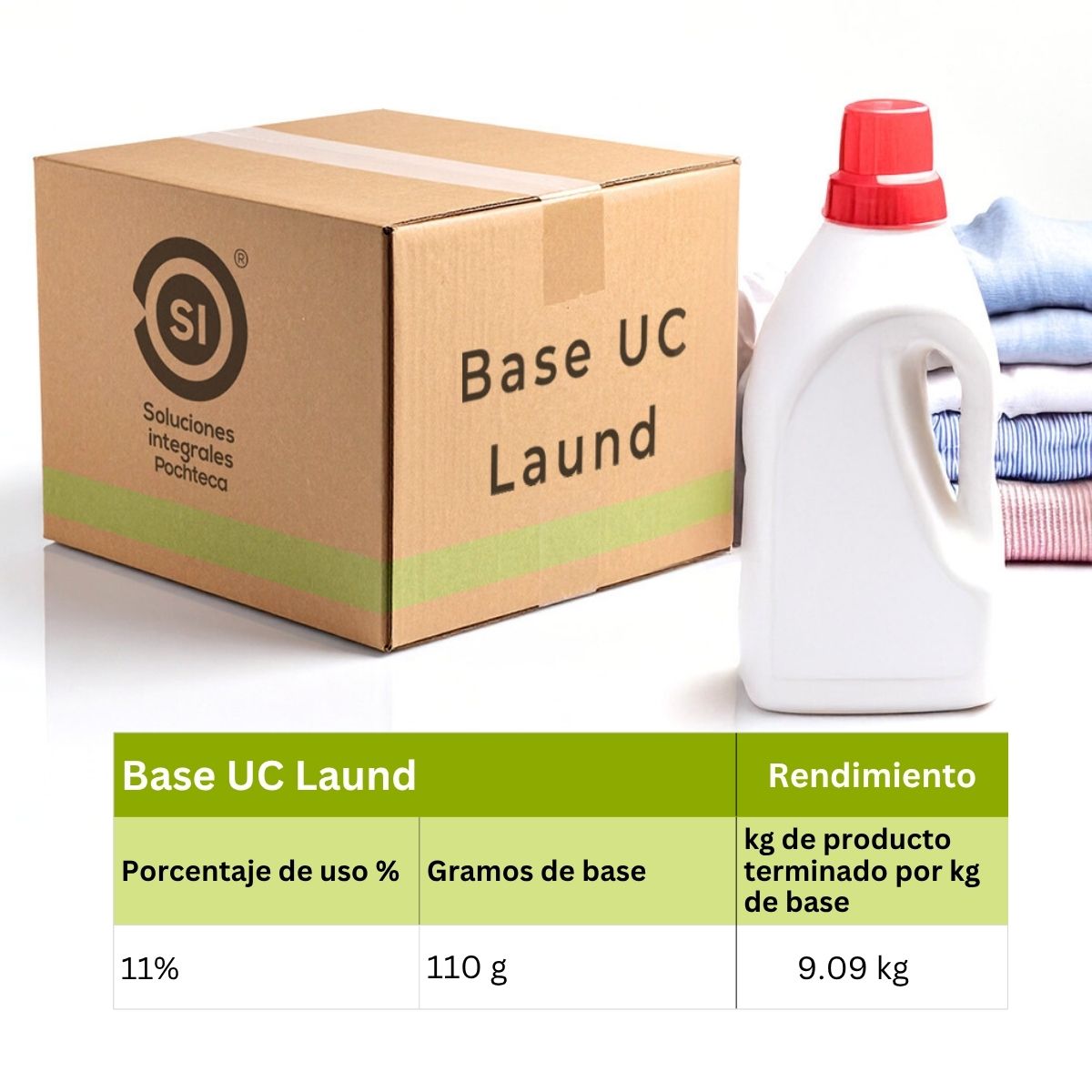 Base ultra concentrada lavandería
