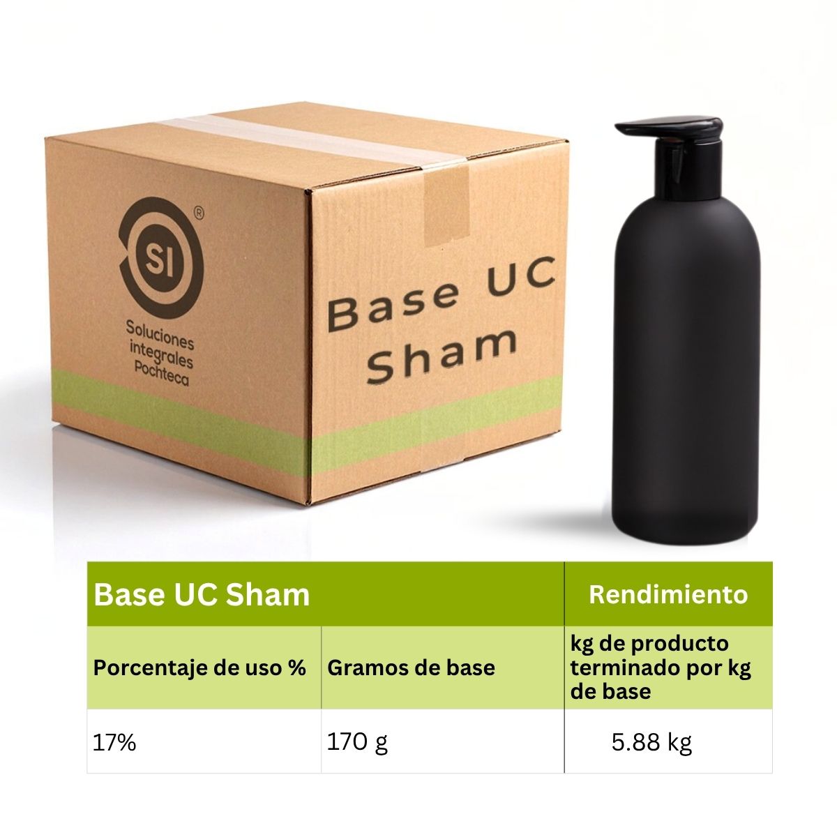 Base ultra concentrada shampoo