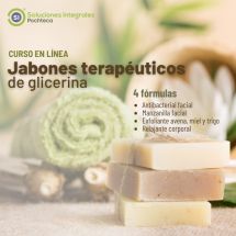 Curso online | Jabones terapéuticos de glicerina (Fecha del curso: 11 diciembre 2024)