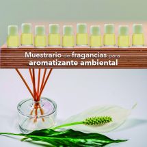 Muestrario fragancias para aromatizante ambiental - 10 Pz