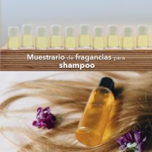 Muestrario fragancias para shampoo - 10 Pz